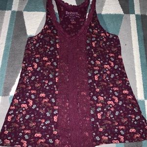 Floral tank top